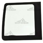 RH REAR BARN DOOR GLASS - GREEN SEKURIT